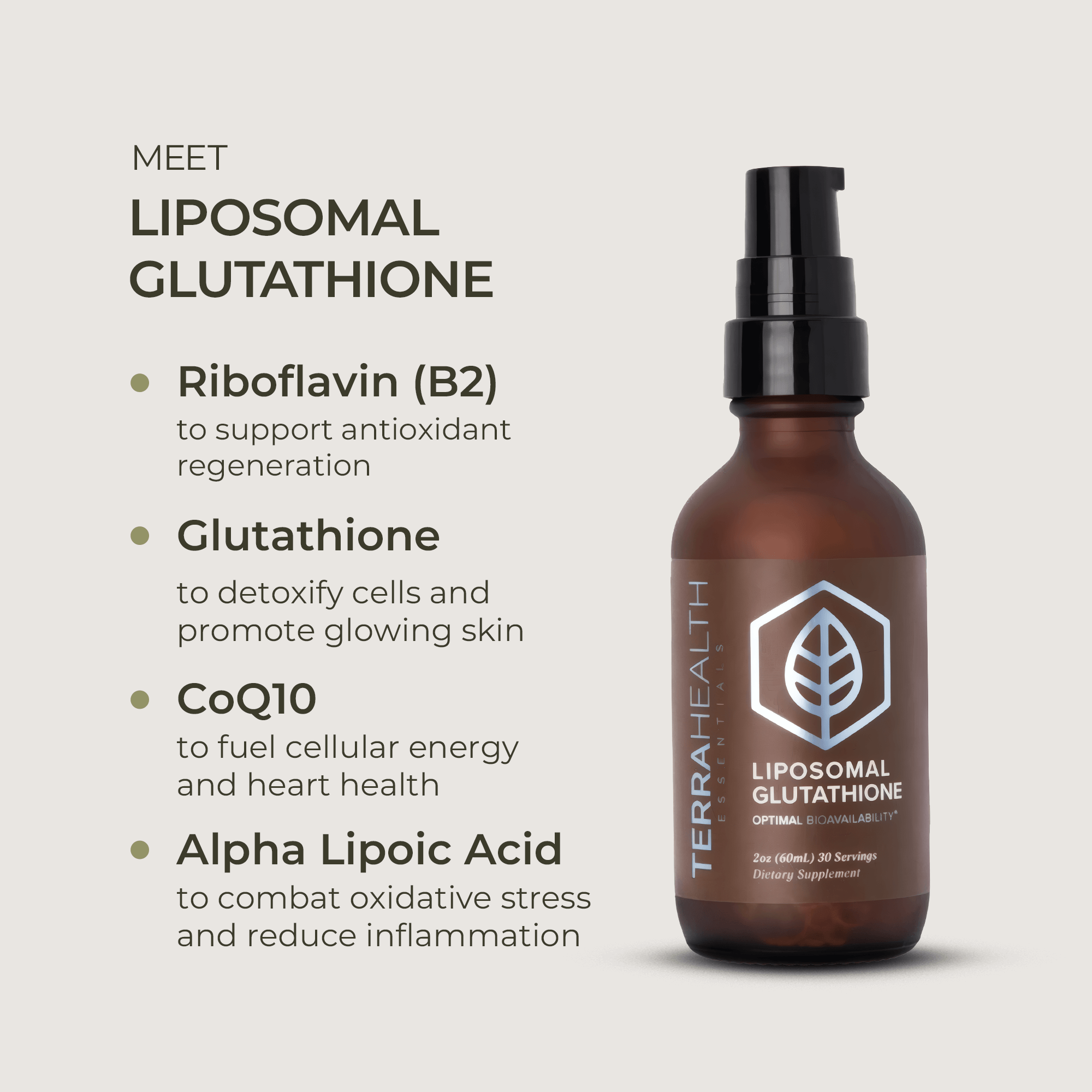 Liposomal Glutathione - Terra Health Essentials
