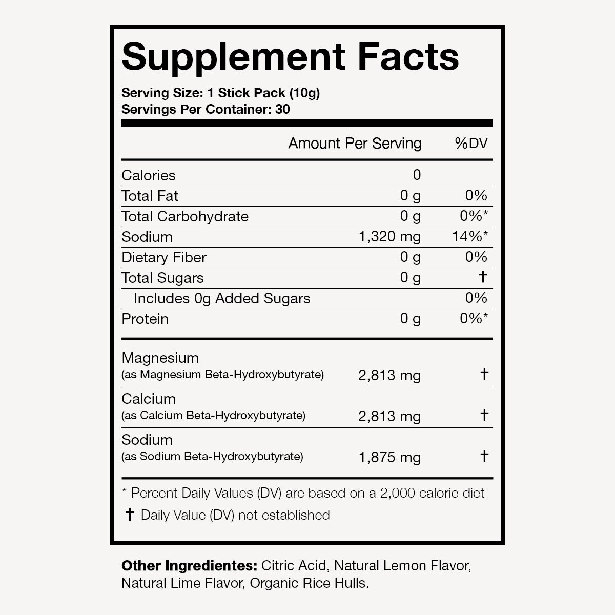 Solusticks BHB - Terra Health Essentials
