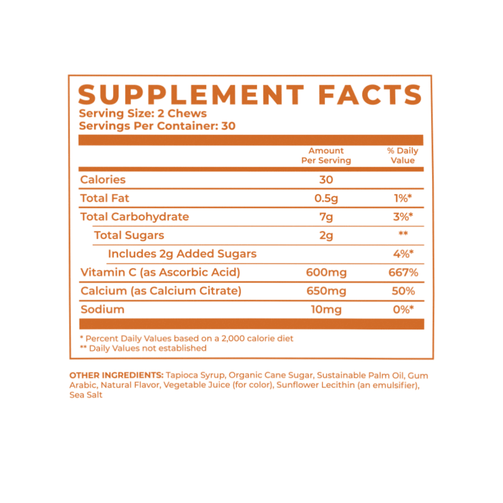 TerraBites Vitamin C - Terra Health Essentials