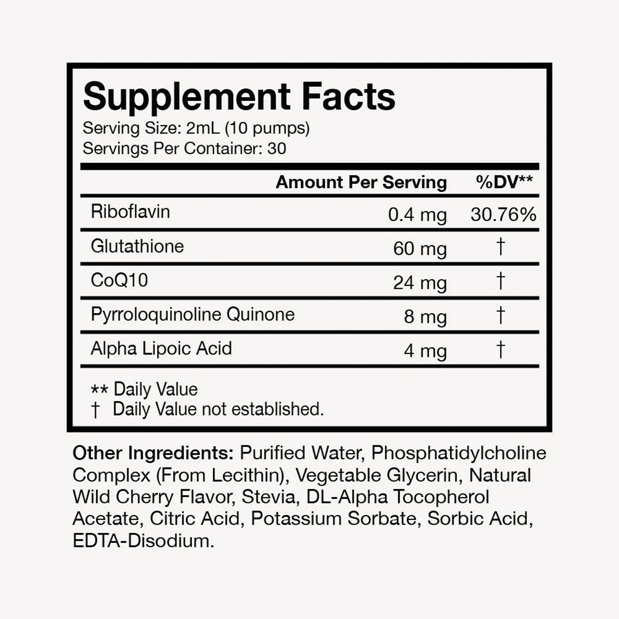 Liposomal Glutathione - Terra Health Essentials