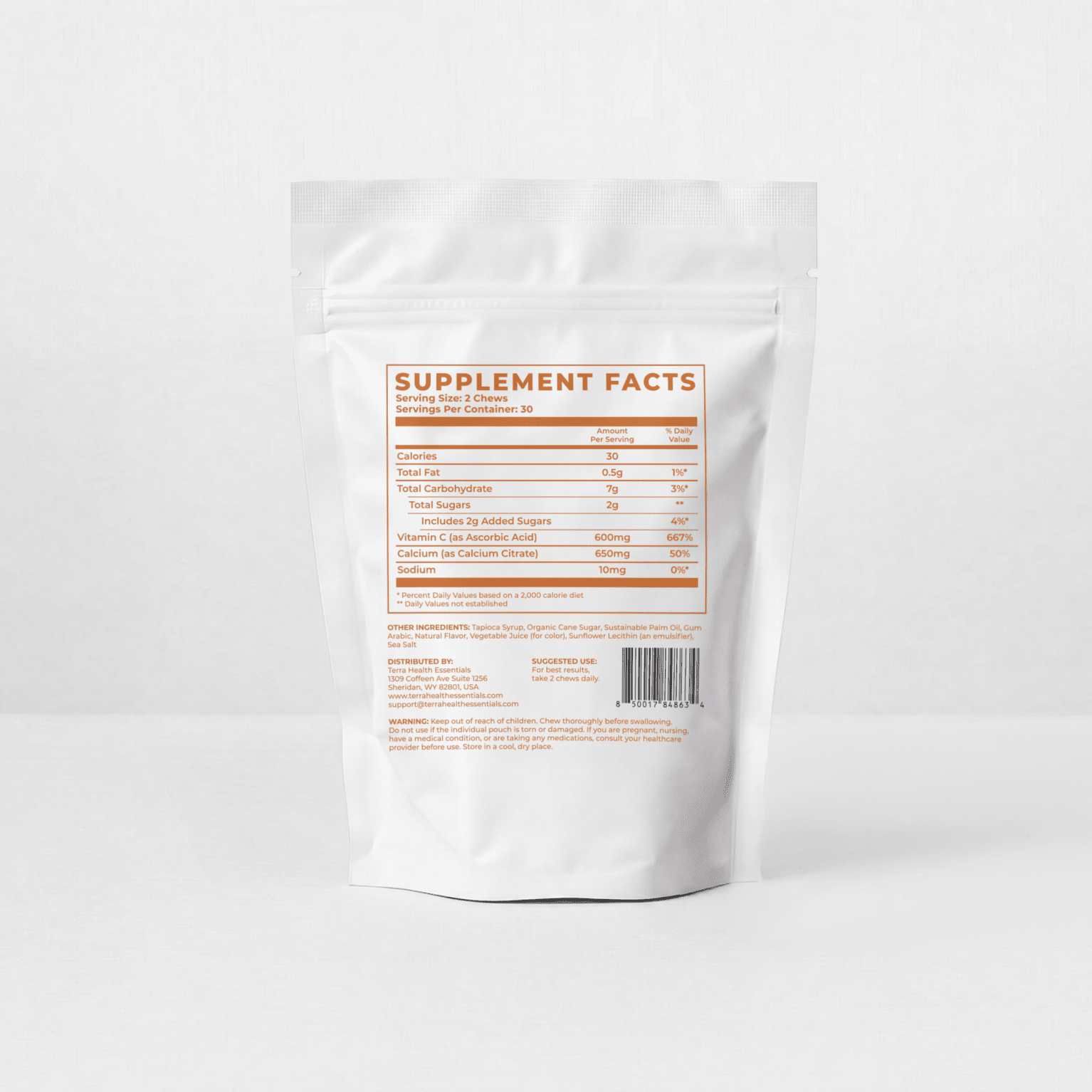 TerraBites Vitamin C - Terra Health Essentials